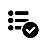 Survey accuracy icon